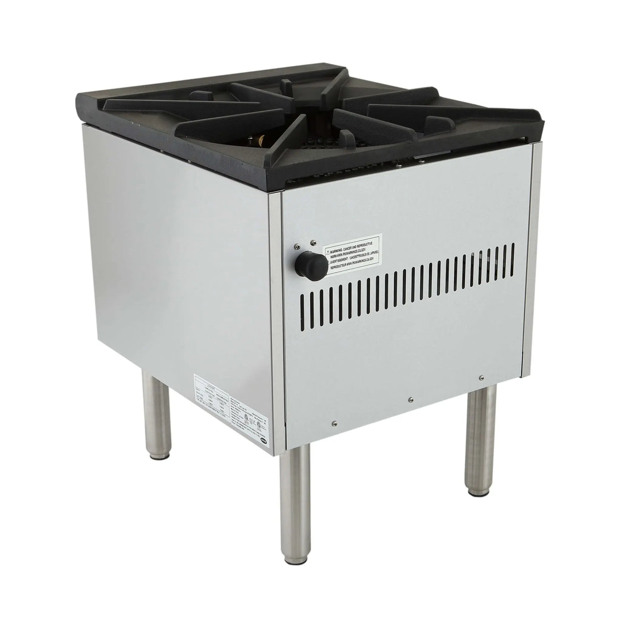 NexChef SR1 Commercial 1-Burner Stock Pot Gas Range - 80,000 BTU Nexchef