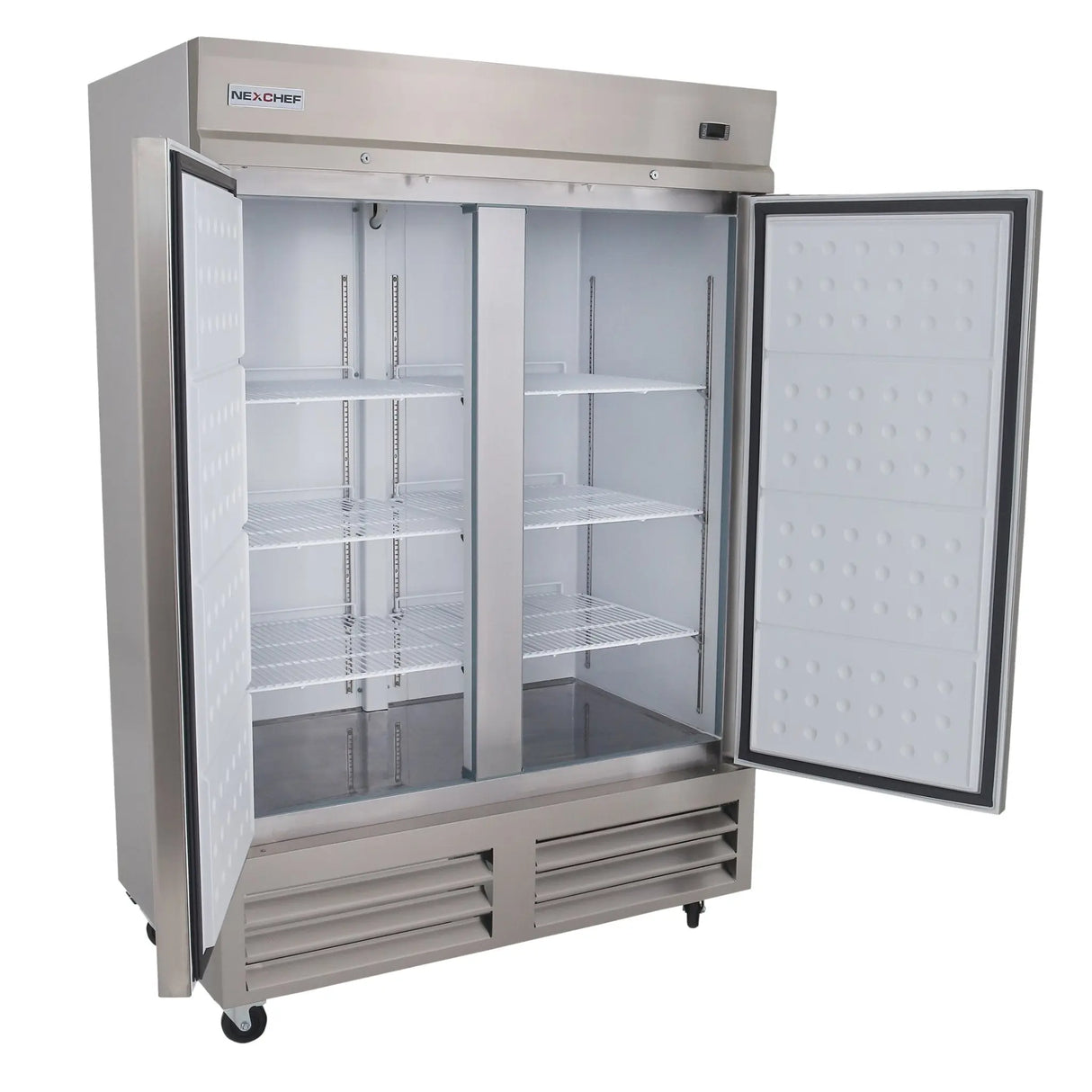 Commercial 54" Reach - In Refrigerator, Two Door - Nexchef