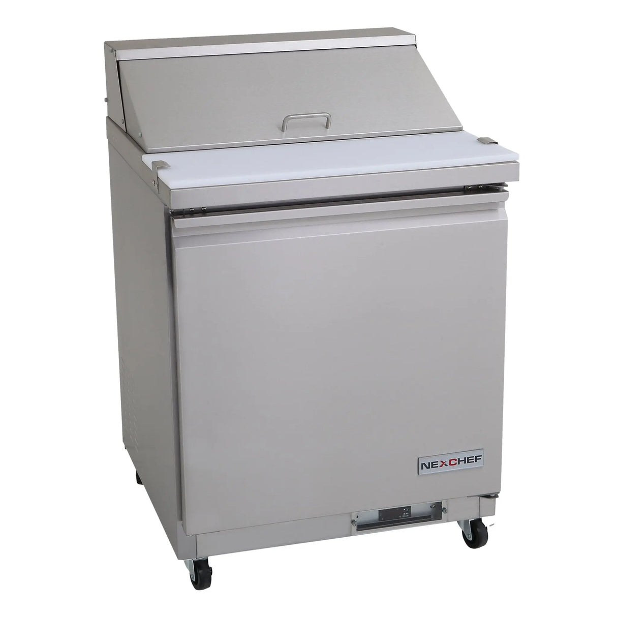 NexChef SU29 Commercial 29" Sandwich/Salad Prep Table Refrigerator, 1 Door Refrigerated Base Nexchef