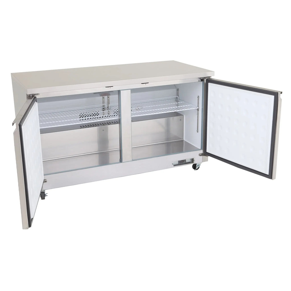 NexChef UR61 Commercial 61" Undercounter Refrigerator, 2 Door Nexchef