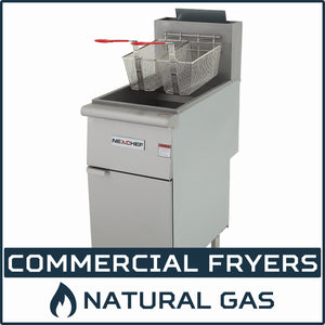 Floor Fryers - Nat Gas