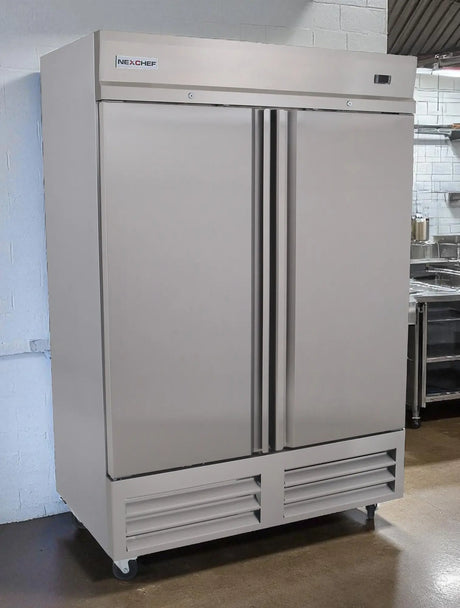 Commercial 54" Reach - In Refrigerator, Two Door - Nexchef