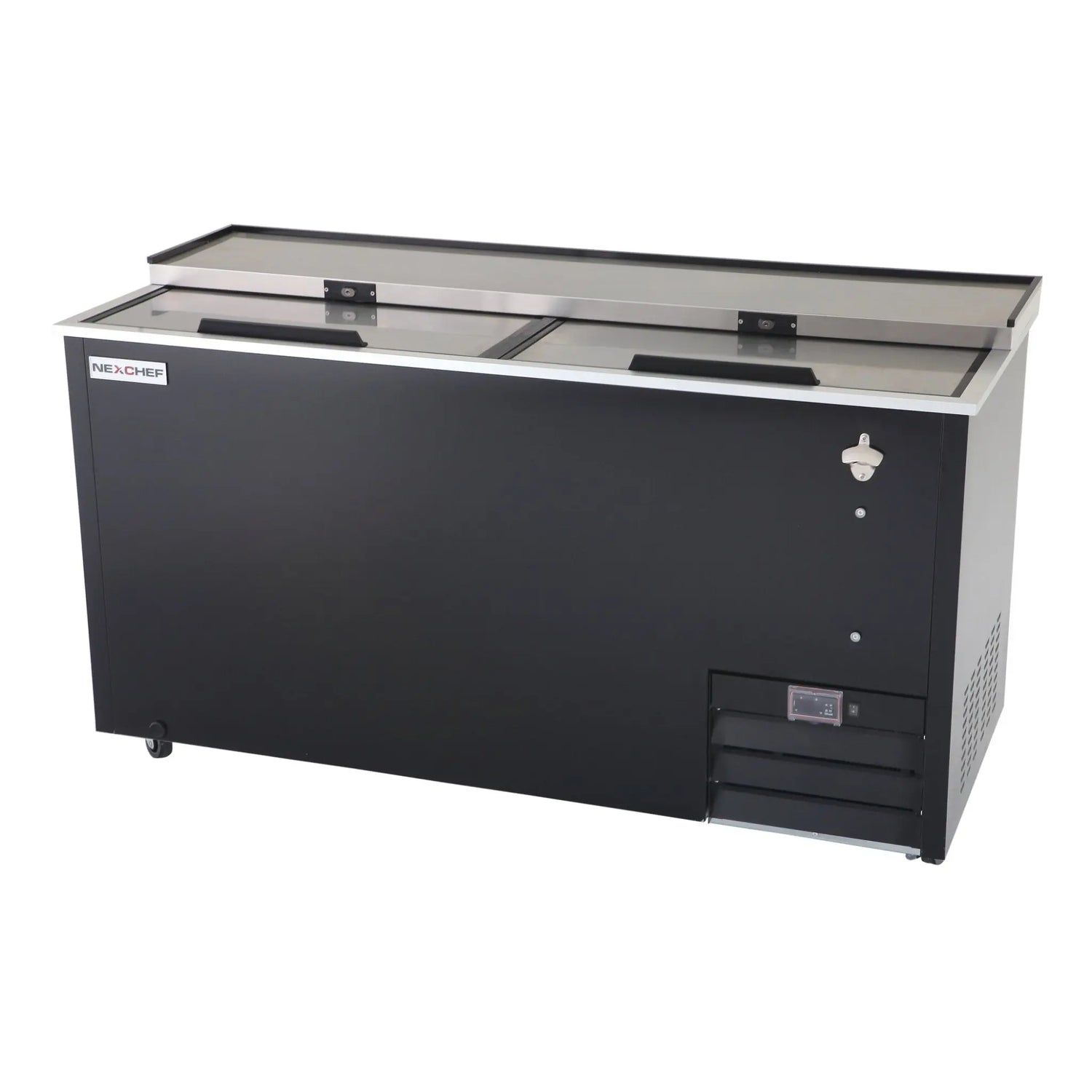 NexChef BT65 Commercial 65" Horizontal Bottle Cooler - Nexchef