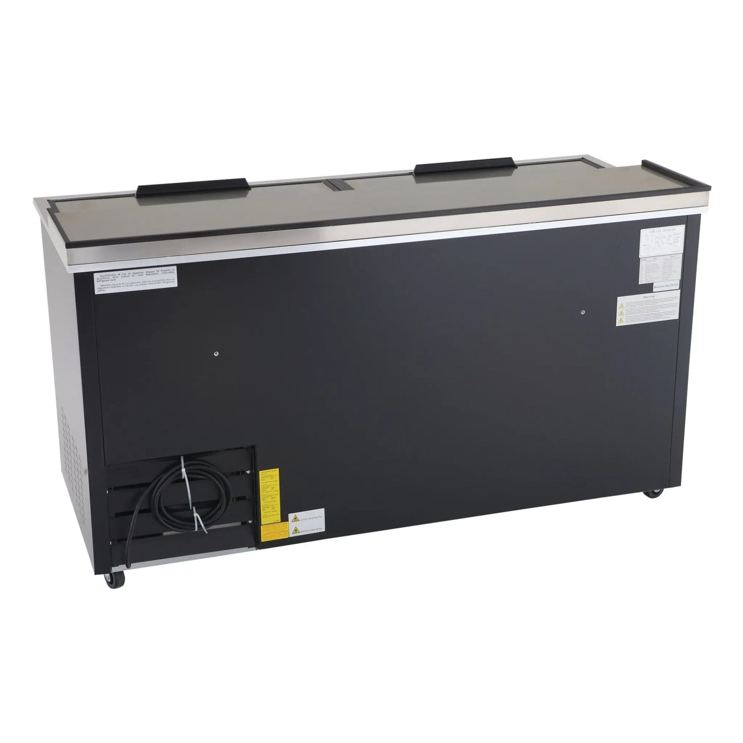 NexChef BT65 Commercial 65" Horizontal Bottle Cooler - Nexchef