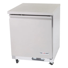 NexChef UR27 Commercial 27" Undercounter Refrigerator, 1 Door Nexchef