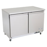 NexChef UR48 Commercial 48" Undercounter Refrigerator, 2 Door
